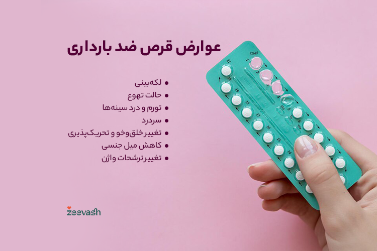 عوارض قرص ضد بارداری